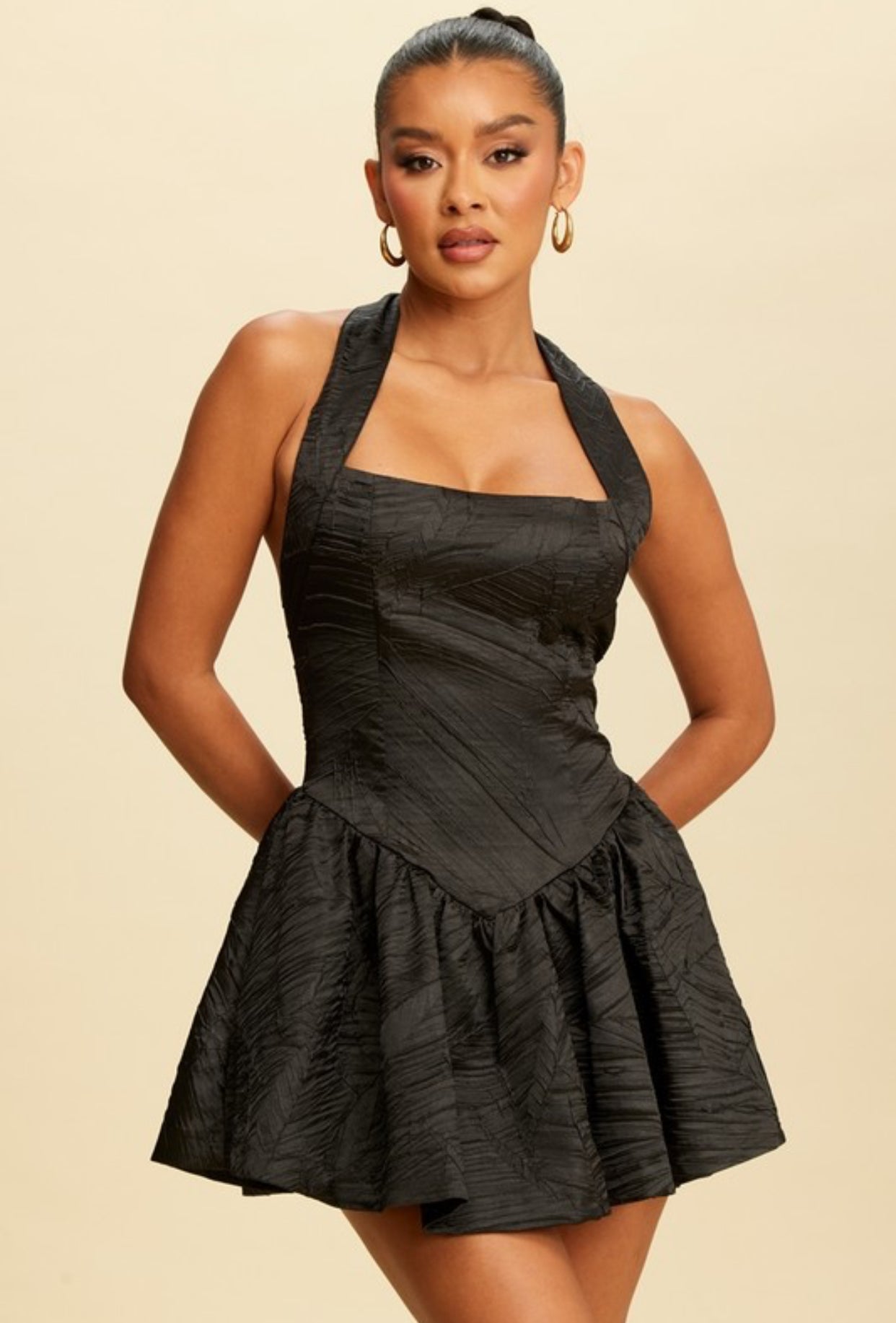 flare cami dress