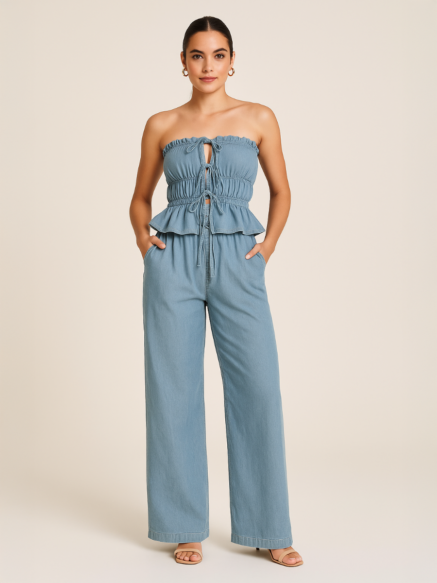 Denim Breeze Set