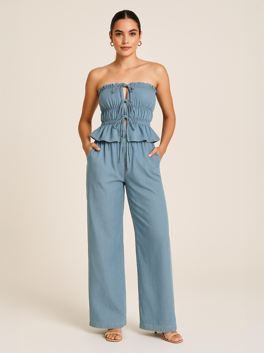 Denim Breeze Set